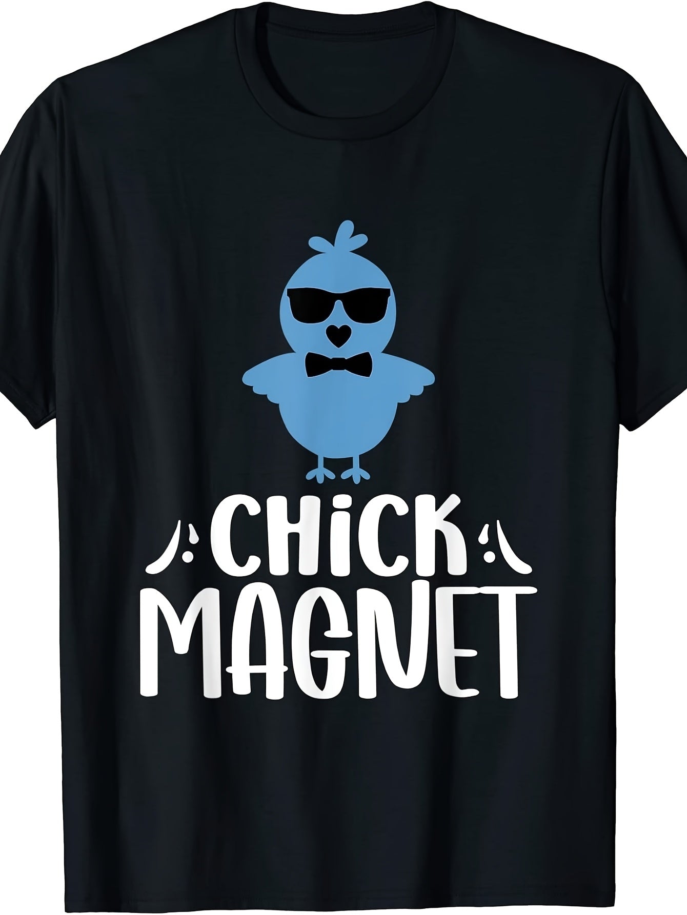 Men'S And Women'S T-Shirt, Funny Chick Magnet Graphic Tee, Casual Summer Wear